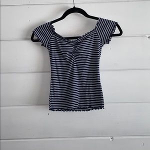 Hollister off the shoulder top!